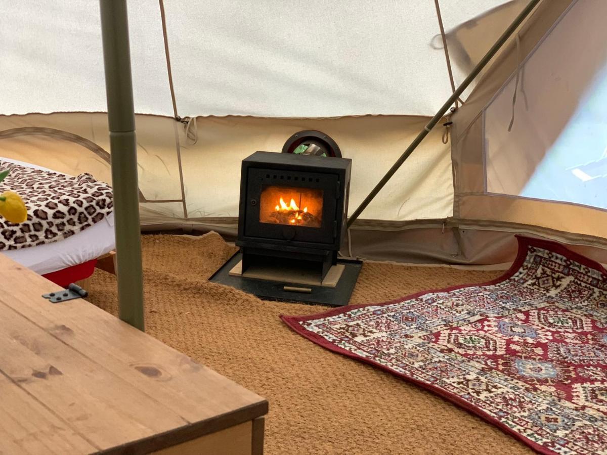 Home Farm Radnage Glamping Bell Tent 7, With Log Burner And Fire Pit High Wycombe Buitenkant foto
